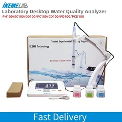 IKEME Multi Parameter Water Quality Analyzer Desktop Laboratory pH meter EC/DO/PC/CD/PD/PCD Dissolved Oxygen Meter Swimming Pool