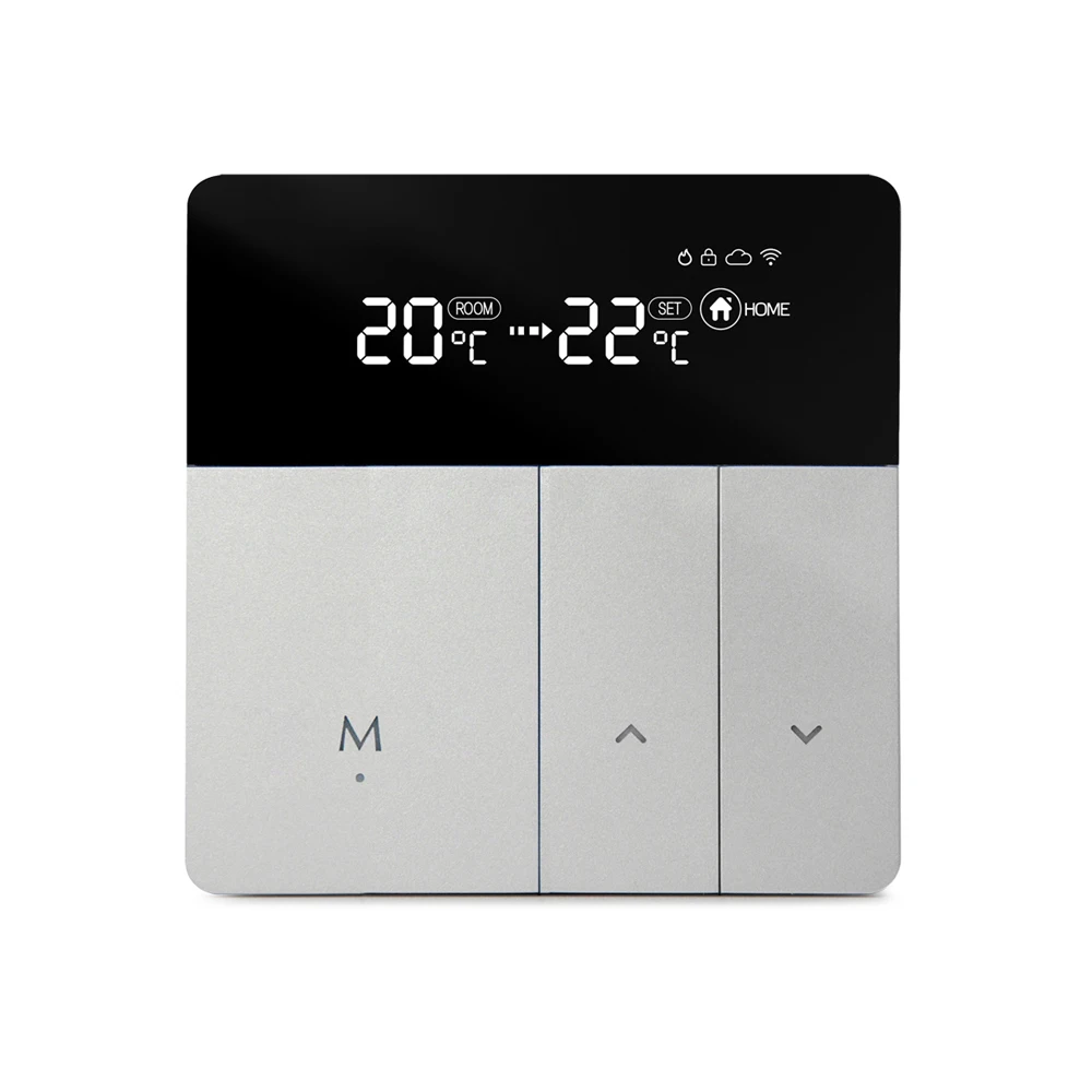 

WiFi Thermostat Temperature Controller Smart Home Electric Heating Boiler Work for Home Alexa 3A Wall-hung Boiler