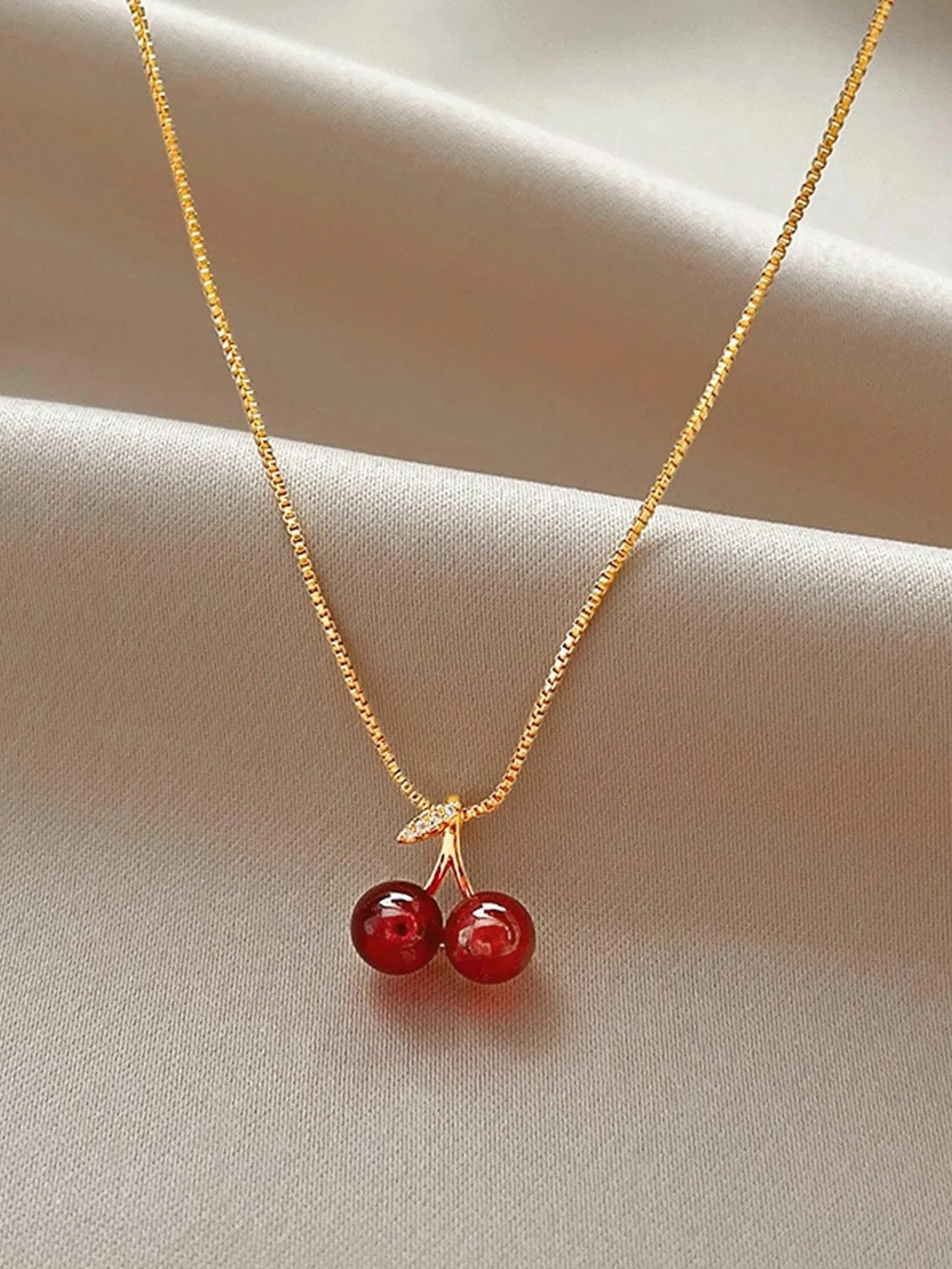 Cherry Charm Necklace