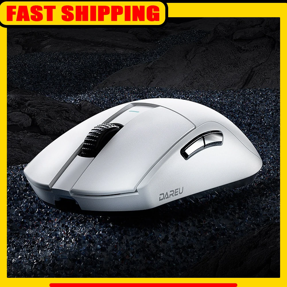 

Игровая мышь DAREU A950Pro PAW3395 с частотой отклика 4000 Гц, беспроводная, 300 мАч, легкая, для CSGO, аксессуары для ПК, подарки