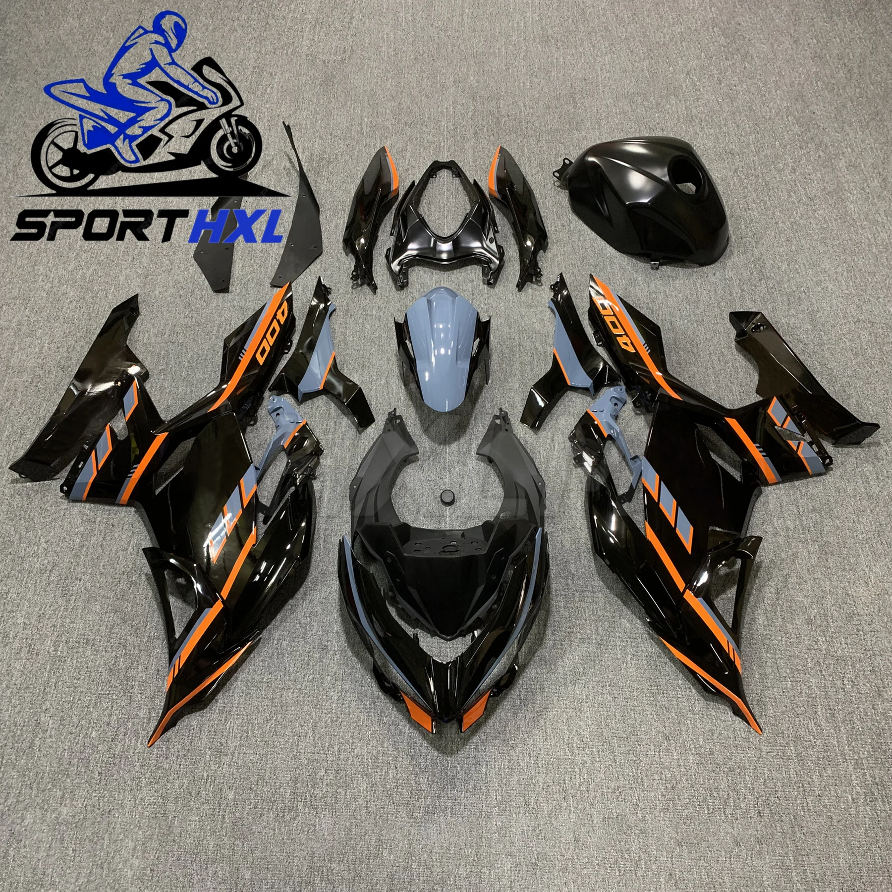 

Durable Plastic Bodywork fairing kit For Kawasaki Ninja400 EX400 2018-2020 2021-2023 Motorcycle Fairing kit Full fairing kit