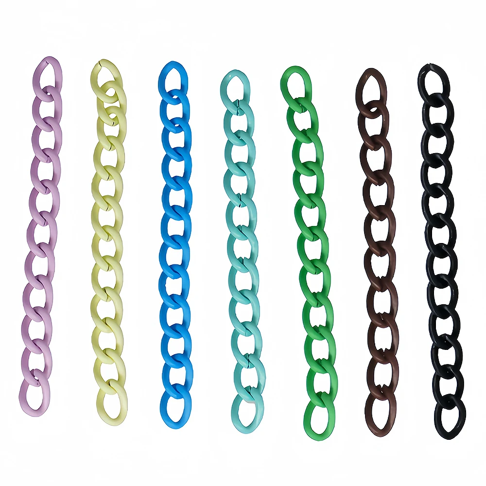 20-30 Stück 5cm Metall Bunte Schlüsselanhänger-Verlängerungskette Schlüsselring-Verbinder für Spielzeug, Puppen, Anhänger, DIY-Schmuckzubehör – Detail 4