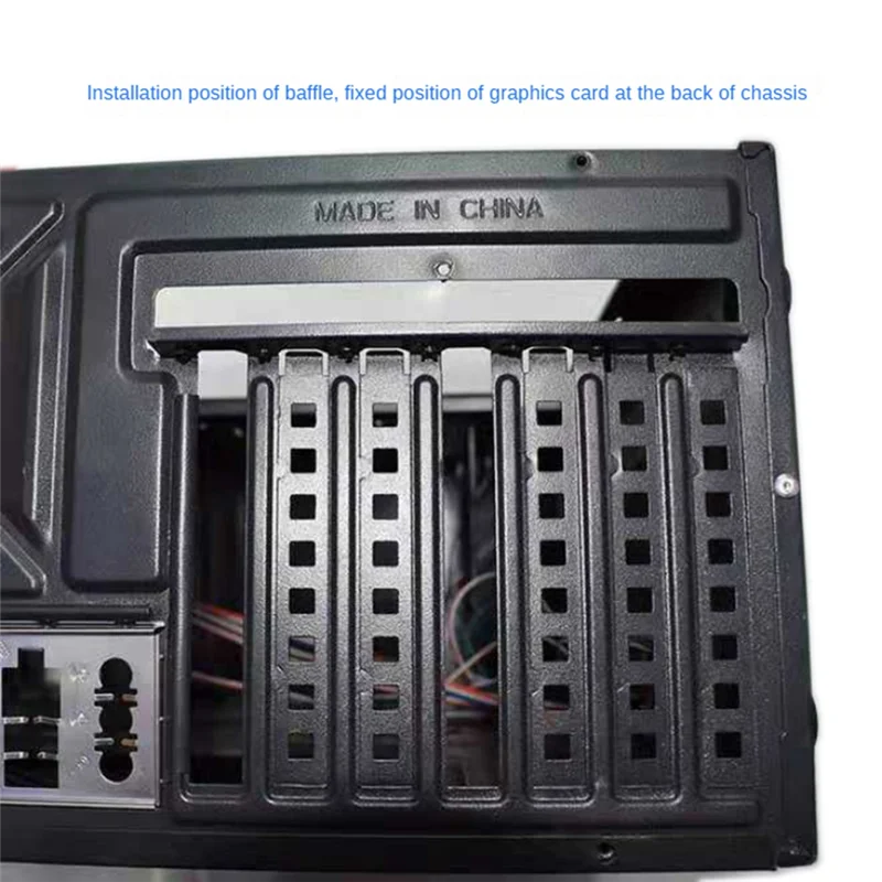5 шт. крышка слота PCI, пылевой фильтр, заглушка, охлаждающий вентилятор, пылевой фильтр, вентиляция для корпуса компьютера, простой в использовании, с отверстием