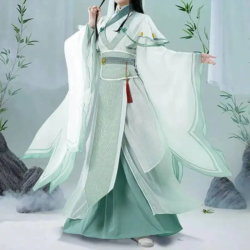 Halloween auténtico bendición oficial celestial Manga no Cosplay profesor Qing Xuan Nv Xiang Feng profesor COS nuevas llegadas