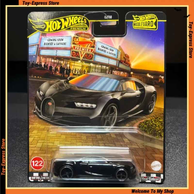 

Hot Wheels 2025 Premium Boulevard Mix 2 1/64 Car Model Bugatti Chiron Hotwheels 1:64 Diecast Alloy Vehicle Model Kids Toys Gift