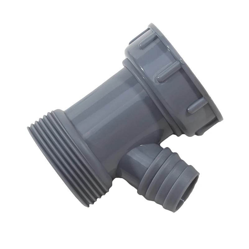 1/2/3 buah adaptor pipa pembuangan wastafel dapur berbentuk Y konektor cabang selokan ke laki-laki konektor Fitting Aksesori
