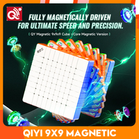 [CubeFun]QiYi 9x9x9 Magic Magnetic Speed Cube Stickerless Professional Puzzle Fidget Toys Children's Gifts Toys