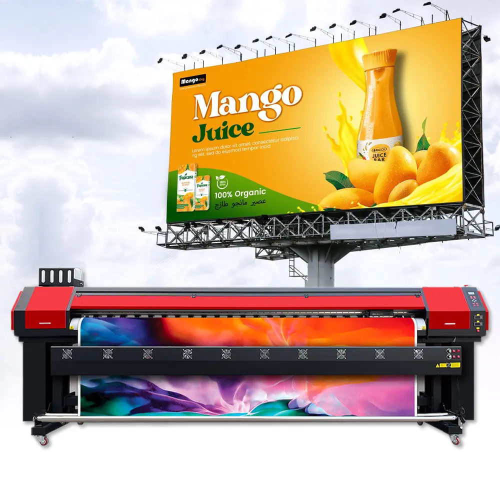 High Speed 1.8M Xp600 4 Heads Double Head  Sublimation Paper Printer Wide Format Sublimation Printer For Textile