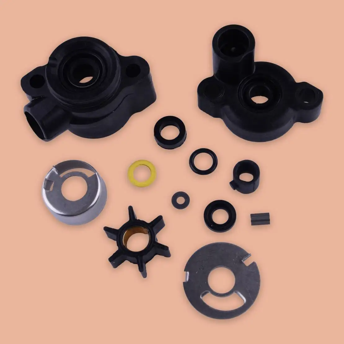 

Water Pump Impeller Kit 46-70941A3 8-3446 12122 Fit for Mercury 4 4.5 7.5 9.8 hp & Model 110 5595532 7143688 8068065 9258281