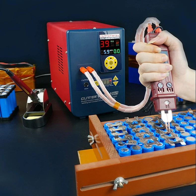 

14.5KW 812A Spot Welding Machine Solder iron Spot Welder Multifunctional Alumin To Nickel Hand-held Welding Touch Welding