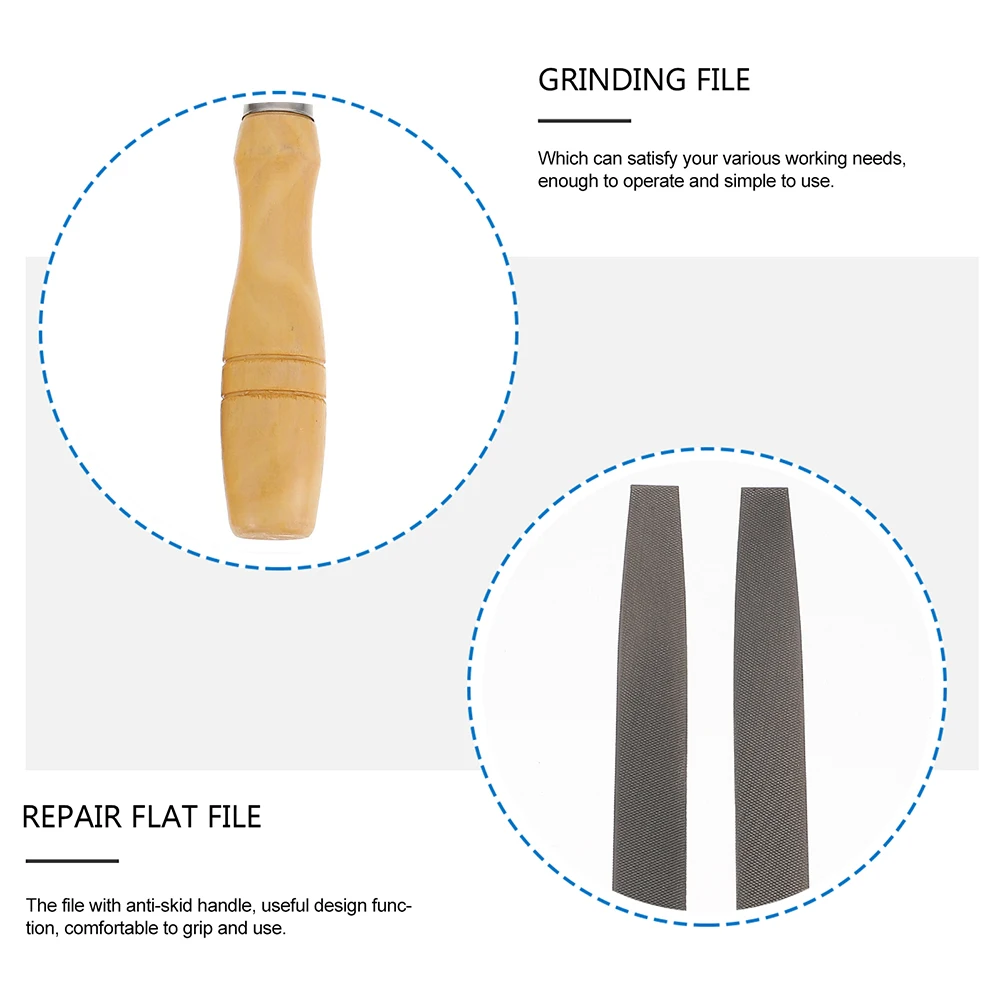 

Glasses Repair Tool Diamond Grinding Polishing File For Metal Accessories Durable High Grade Hand File Versatile Long Lasting