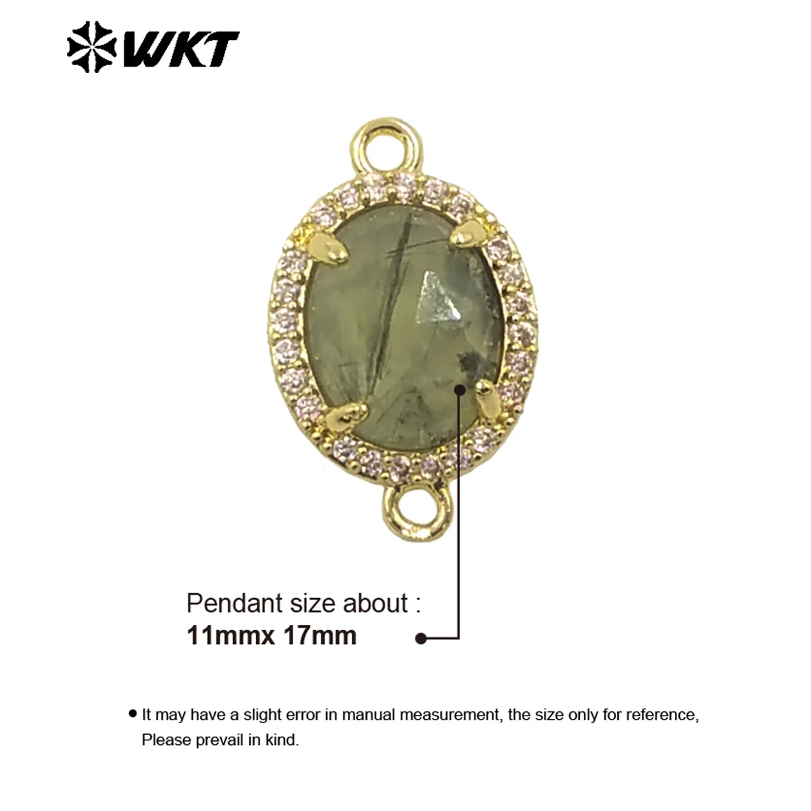 

WT-C336 Wholesale Versatile Advanced-sense Connector With 18k Gold Plated For Women Daily Fine Decoration
