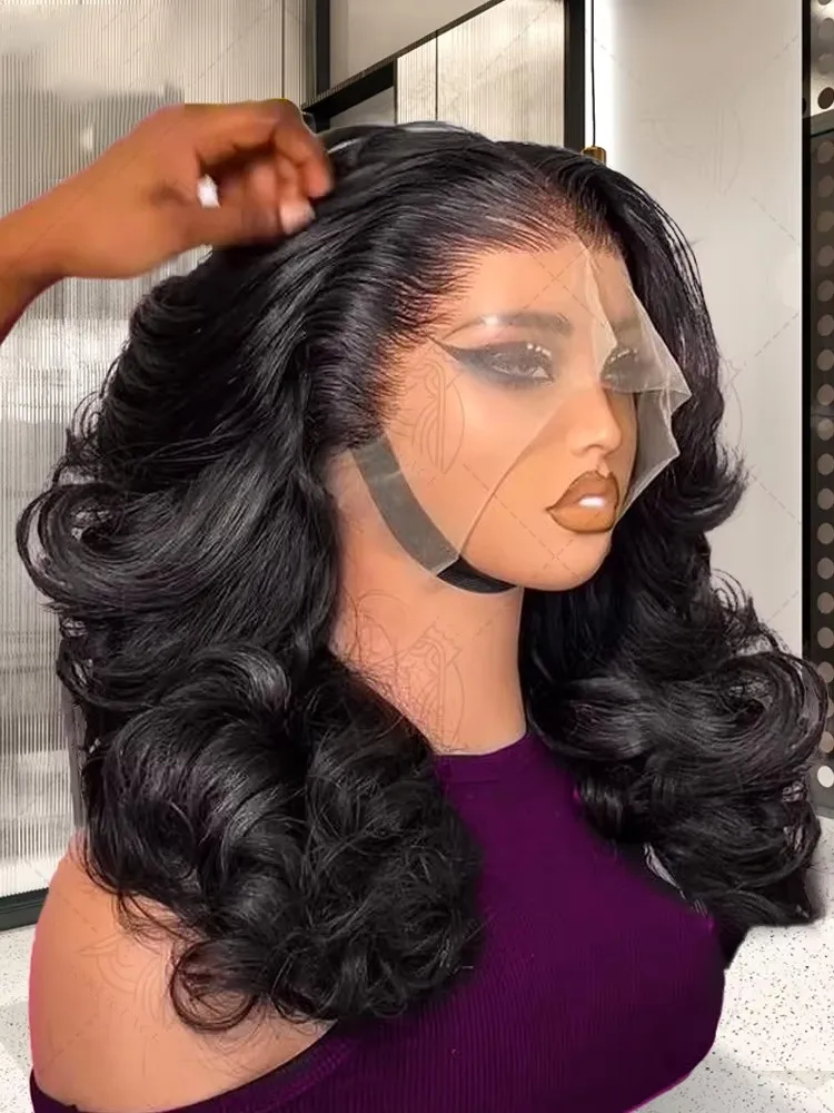 

250 Density 30 40 Inch Body Wave 13x4 13x6 HD Lace Front Human Hair Wigs For Women 5x5 Lace Frontal Pre Plucked Human Hair