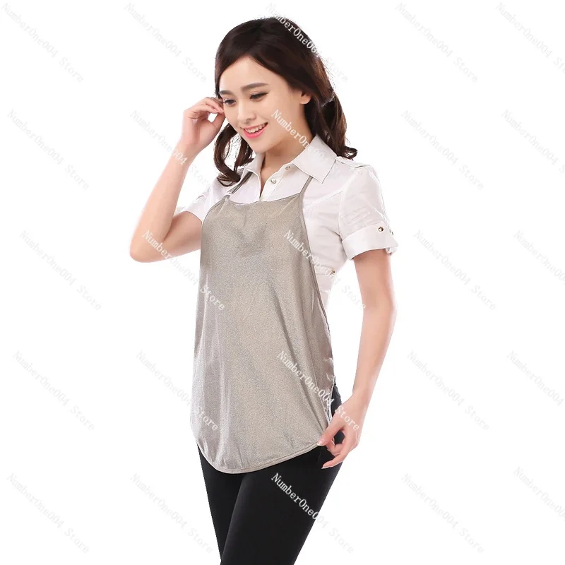 Portable To Silver Fiber Radiation Protection Clothing Maternity Clothes Apron Genuine Goods