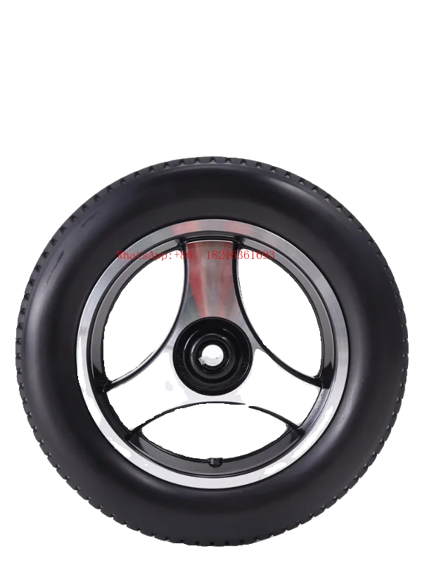 

Suitable for Electric Wheelchair Accessories 310x50-210 Tires 12 Inch Solid Rear Wheel Assembly Gollum Wheels