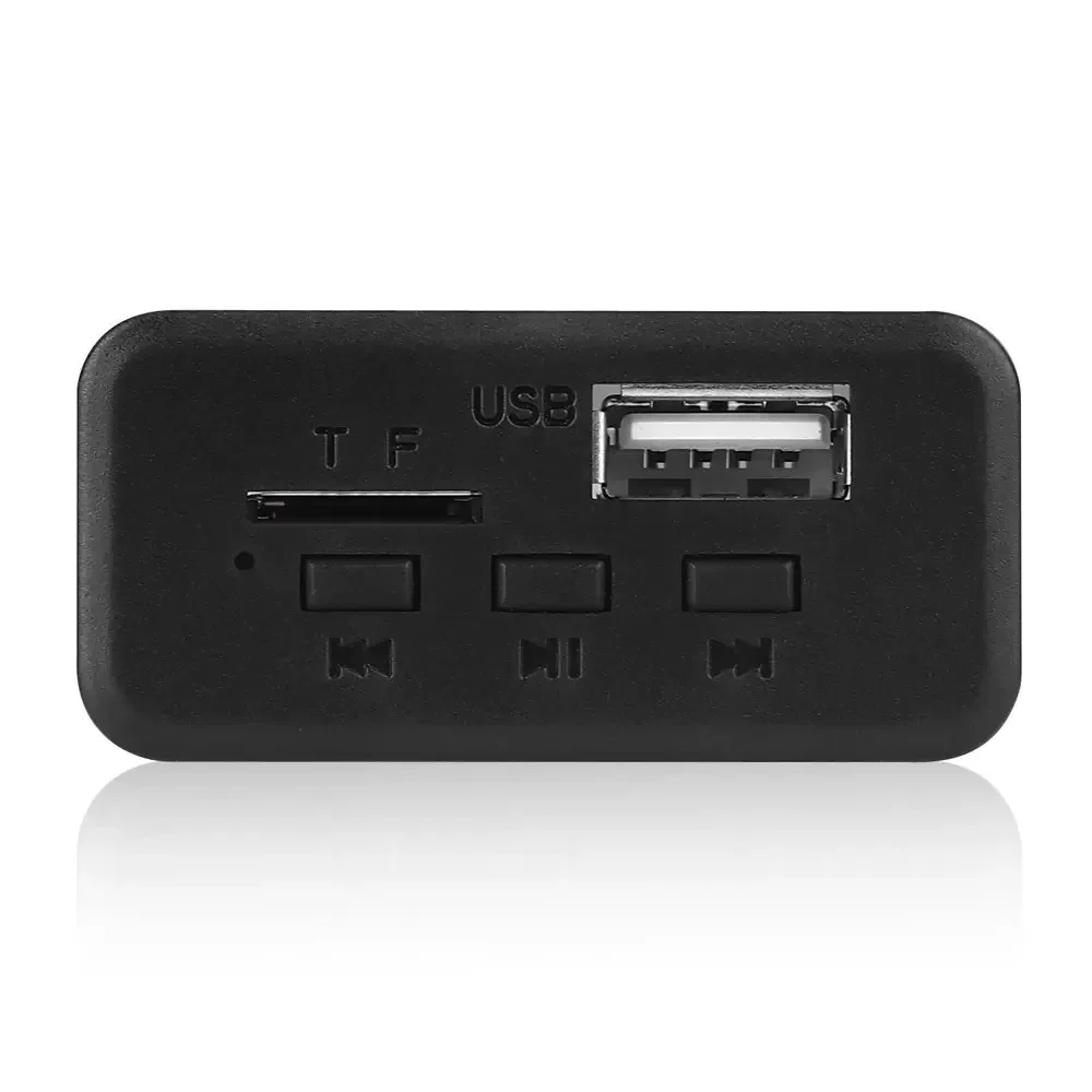 Bluetooth 5.0 Car Radio MP3 Player 5V 12V MP3 WMA Decoder Board Audio Module Radio FM TF USB 3.5mm AUX for Car