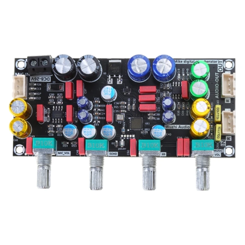 Microphone Plate Reverberation Board Preamplifier Function Modules