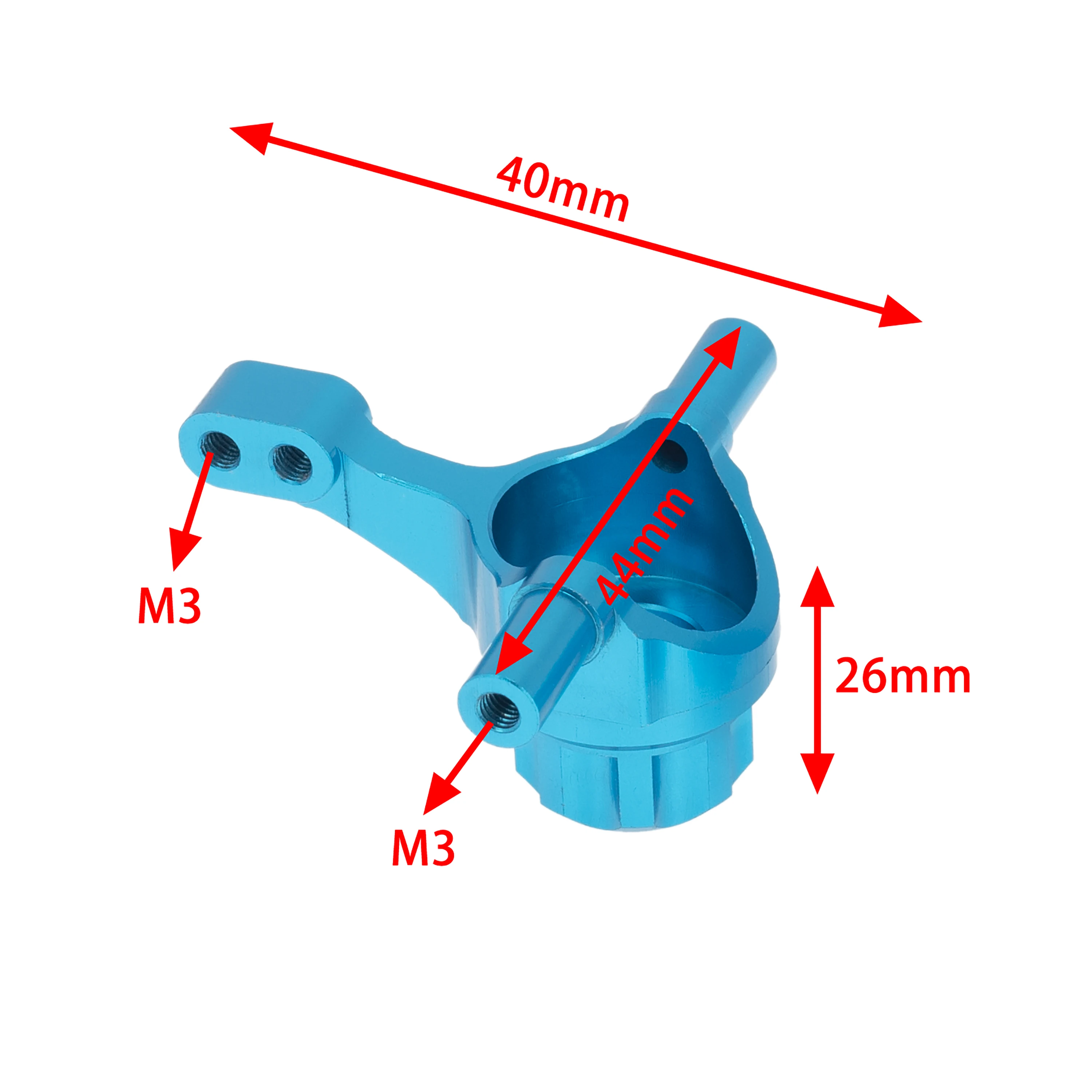 Tamiya TT02 Komplettes Metall-Upgrade-Teile-Set Antriebswelle CVD Lenkungsdifferential Lenkungsbaugruppe für Tamiya TT02 1/10 RC Auto – Detail 14