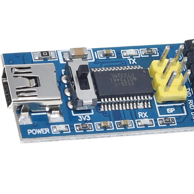 Modulo FT232RL FTDI USB a TTL 5V 3.3V Debugger Scarica cavo al modulo adattatore seriale per Arduino, FT232RL