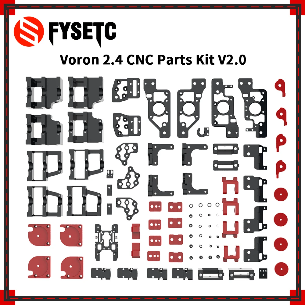 

Новейшие детали рамы Voron 2,4 R2 Pro CNC из алюминиевого сплава V2.0, полный комплект деталей из обработанного металла с ЧПУ, комплекты XY Join 6061-T6, 3D-принтер