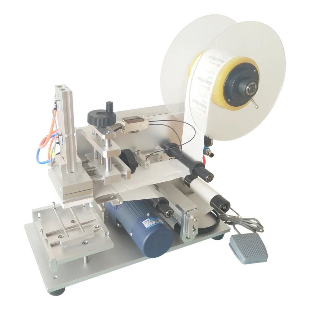 Picture 4: SLabeling Machine | High Efficiency & Precisionemi-Automatic Flat Surface