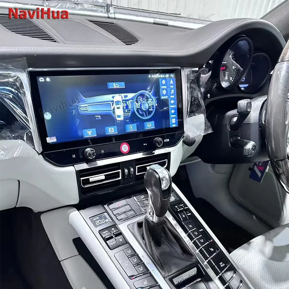 

Автомобильная Мультимедийная система Navihua, 12,3 дюйма, GPS, навигация, Carplay, автомобильная стереосистема для Porsche Macan 2010-2016, Автомобильная Мультимедийная система