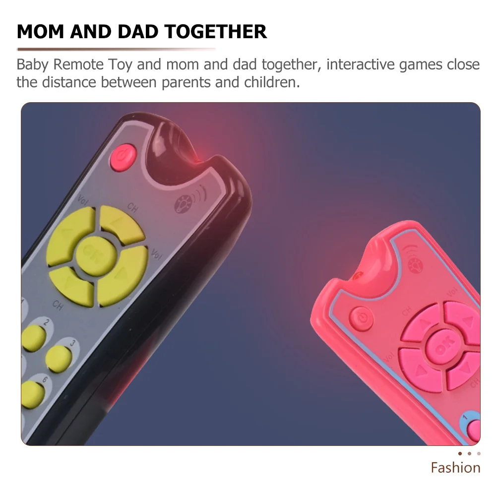 أجهزة التحكم عن بعد للأطفال، محاكاة عن بعد، ضوء ناعم، صوت، تطوير معرفي، تفاعل لعب الأدوار التعليمية المبكرة #3