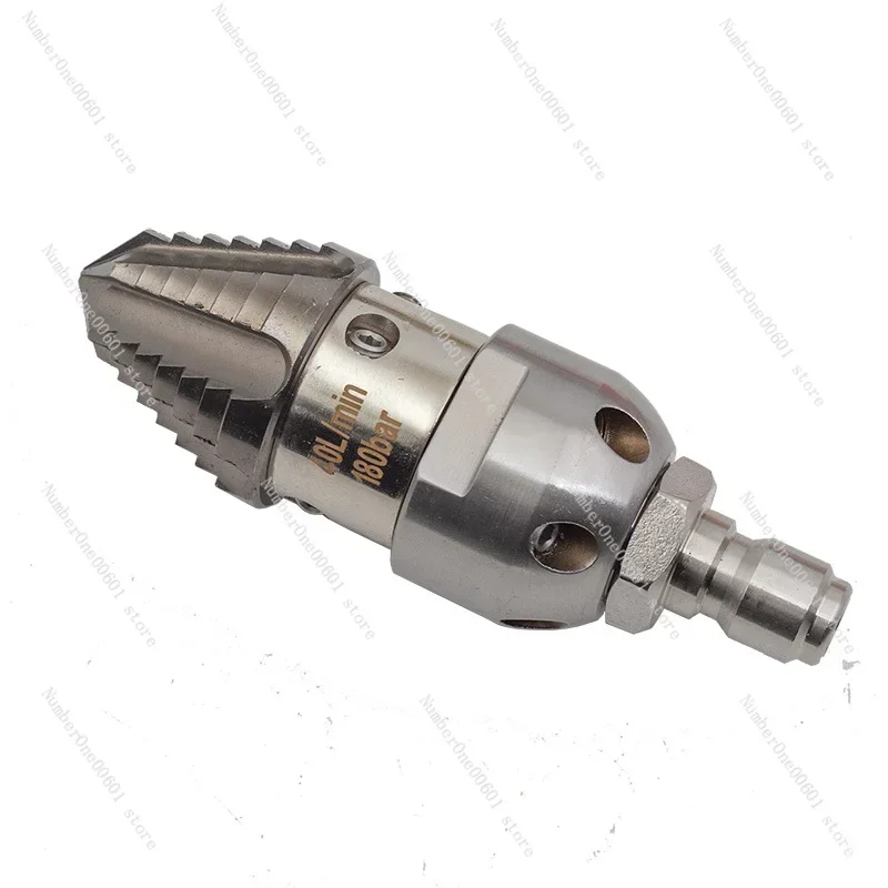 

High Pressure Cleaning Vehicle Dredging Sewer Property Pipeline Dredging Rotating Pagoda Nozzle Flushing