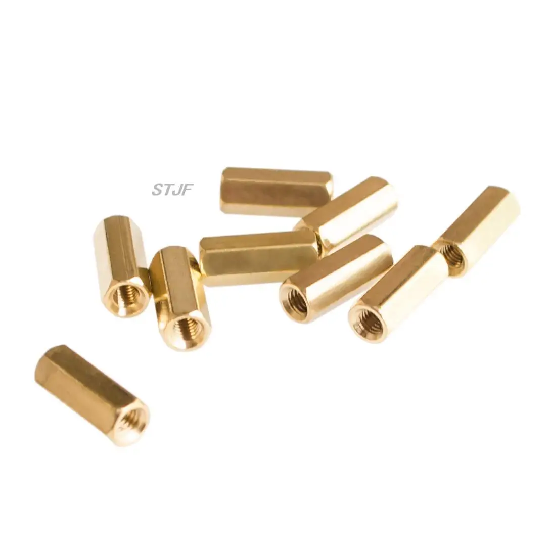 10PCS/LOT M3 10MM Height Hollow Copper Pillars