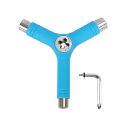 Llave en T tipo L, destornillador de cabeza Phillips, todo en uno, diseño multifunción, monopatín portátil Y accesorio de herramienta