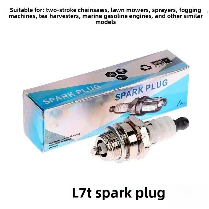 

For Garden Machinery Small Engine Accessories L7T Two-Stroke Chain Saw Lawn Mower Spark Plug Dynamo Ignition Nozzle
