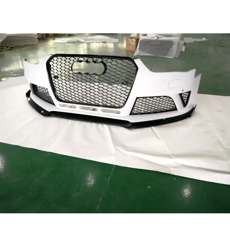 

Для Audi A4 S4 B8.5 2013-2016 RS4 Стиль Решетка переднего бампера Обновление подтяжки лица Детали тюнинга для повышенной производительности и образец