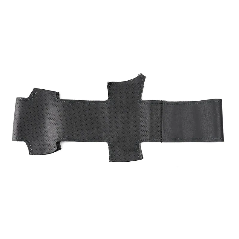 For Peugeot Boxer Fiat Ducato Citroen Jumper 2006-2019 Ram ProMaster 2017-2020 Perforated Leather Steering Wheel Cover Trim
