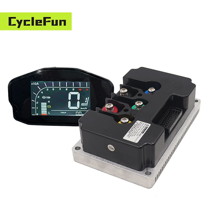 

FarDriver ND72450 V2 Controller DC 200A Phase 450A With Bluetooth For Program With DKD Display For Electric Scooter