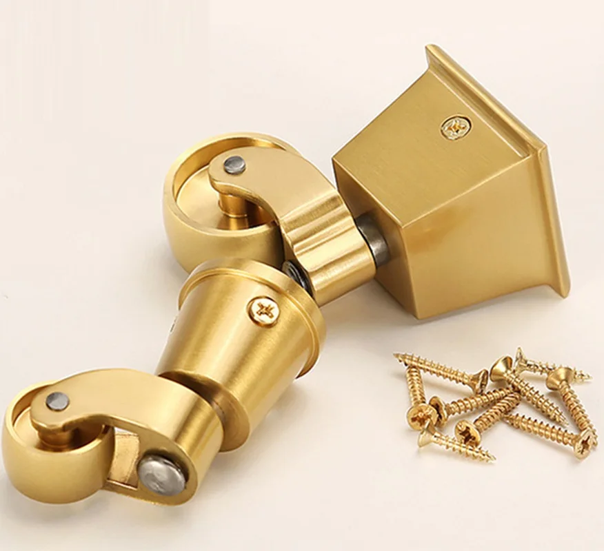 4Pcs Solid Brass Cup Caster Wheel Swivel Round Square Thread Bolt Piano Cabinet Wine Serving Trolly Chair Sofa