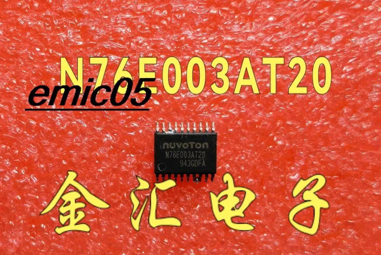 

5pieces Original stock N76E003AT20 20 SOP-20