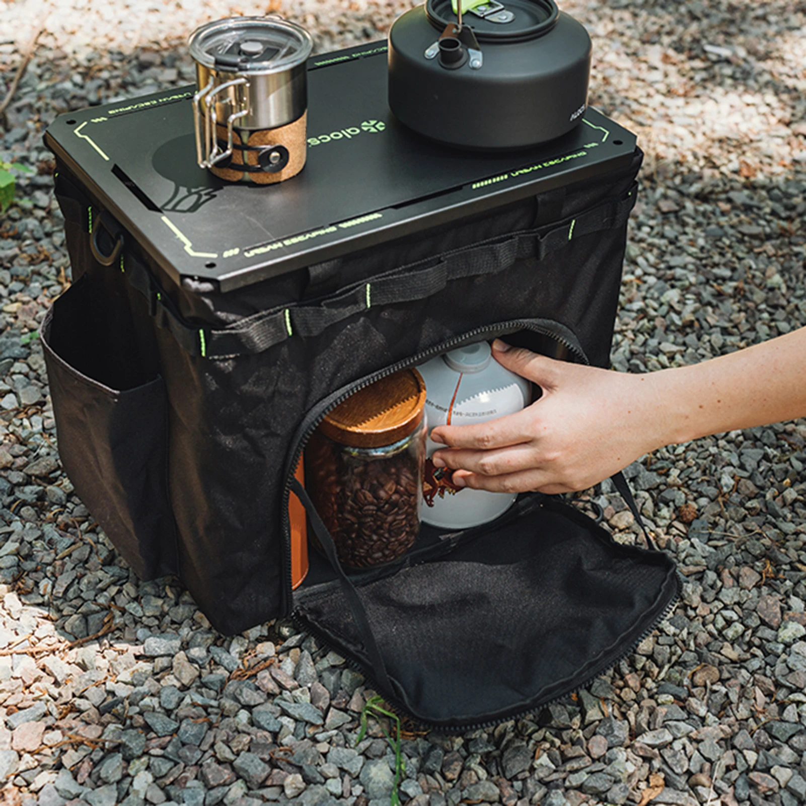 

Сумка для кемпинга на открытом воздухе, многофункциональный модуль IGT, совместимость, 30 л, сумка для палатки большой емкости