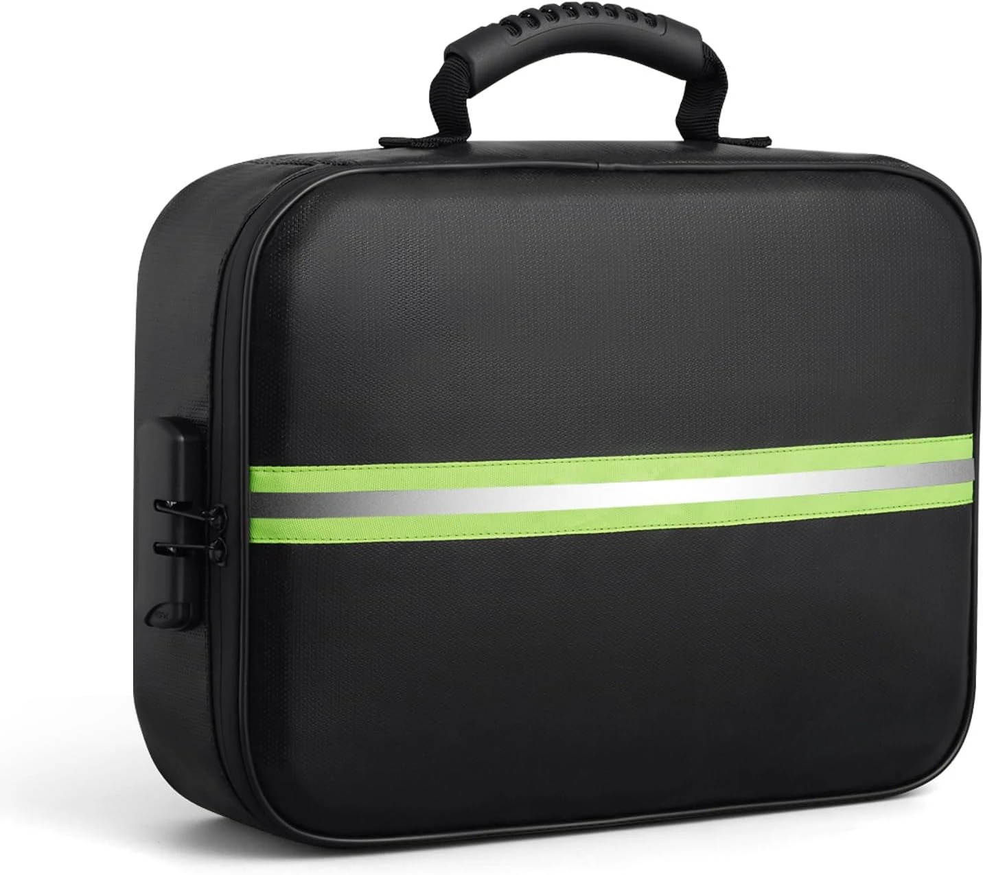 

Огнестойкая сумка для документов с замком, улучшенная огнестойкая, теплоизоляционная и водонепроницаемая коробка для документов, портативный ящик для хранения.