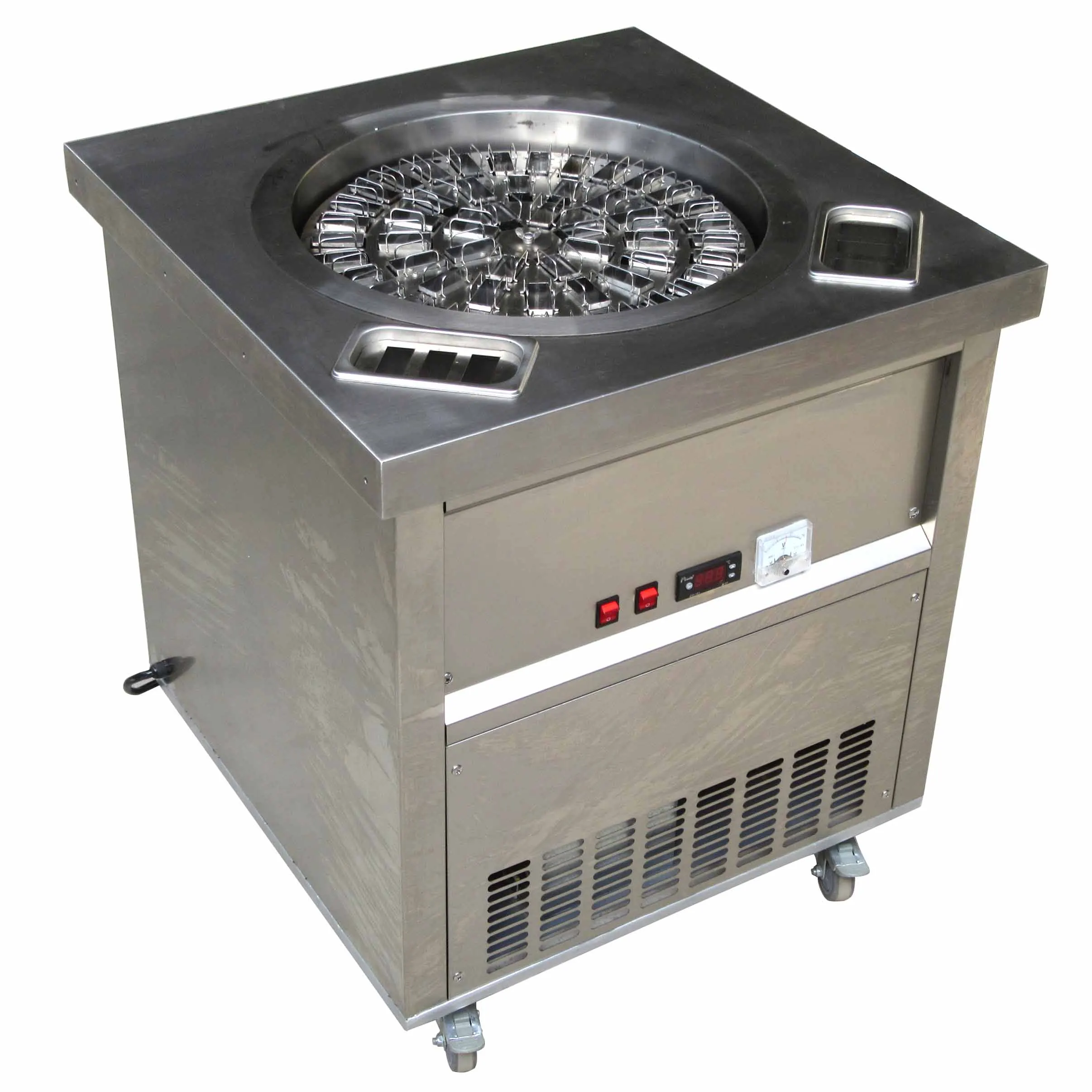 

54 Pieces Mold Rotary Style Vending Machine 304 Stainless Steel Popsicle Ice Cream Machine
