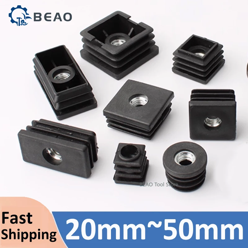 Круглые-квадратные-пластиковые-заглушки-для-труб-регулируемая-гайка-полка-для-стола-стула-ножки-крышка-вставки-колпачки-20-мм-~-50-мм