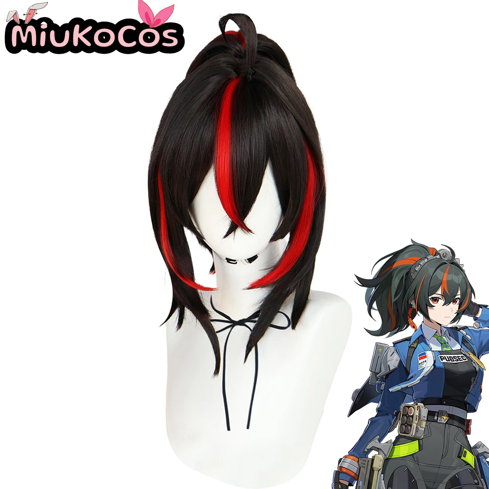 IN STOCK Zhu Yuan Cosplay Wig MiukoCosplay Game Zenless Zone Zero Cosplay 6