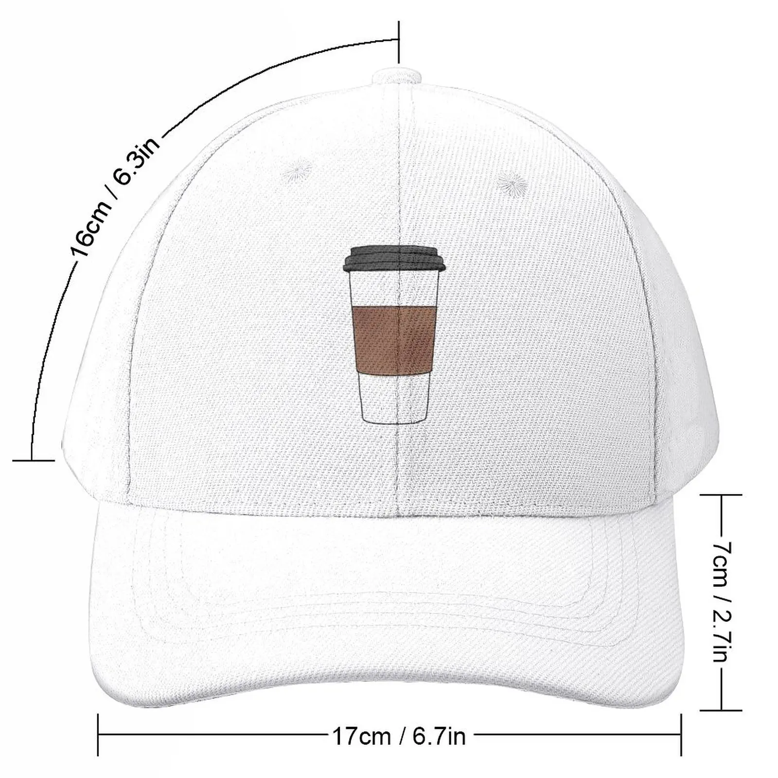 Coffee cup Baseball Cap Cosplay sun hat Vintage Golf Wear Caps Women Men's