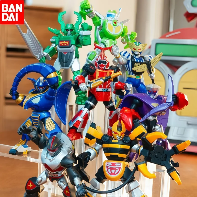 Bandai Q B Robo Kabutack Vol 3 Super Transformation Mode Blind Box Figure Collectible Desktop Model Ornament Toy Gift