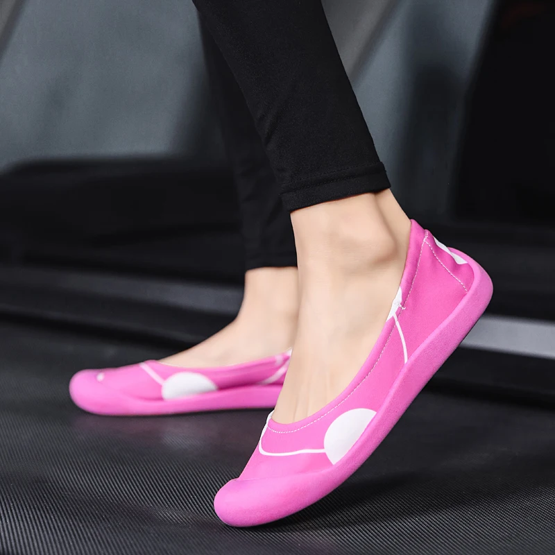 Women Flat Shoes Fashion Training Flip Flops Yoga Gym Ballet Dance Shoes Non-Slip Sneaker Socks Slippers For Women Cotton Shoes