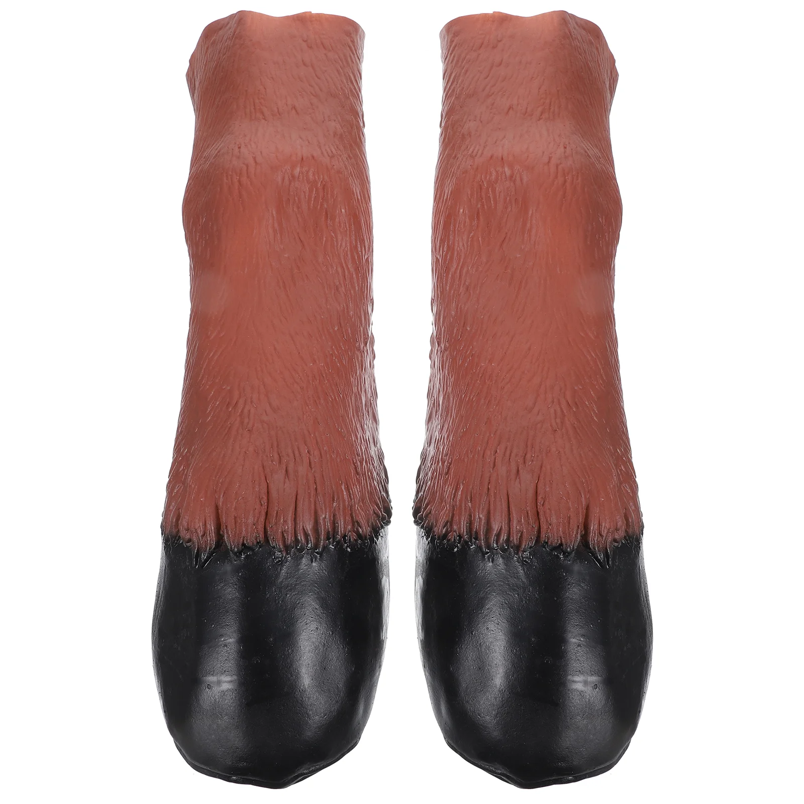 Halloween Mask Hooves Costume Horse Gloves for Cosplay Accessories Animal White