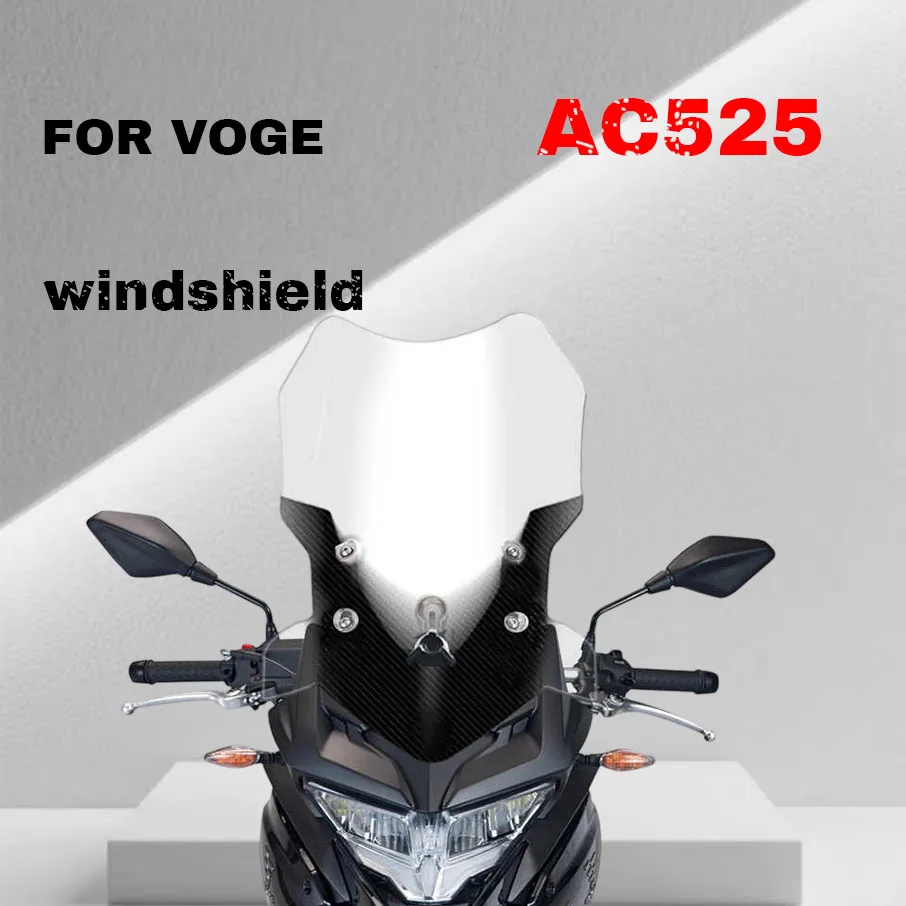 

Для модификации лобового стекла VOGE AC525, модификация переднего лобового стекла 500AC в стиле ретро, небольшой ветер для мотоцикла