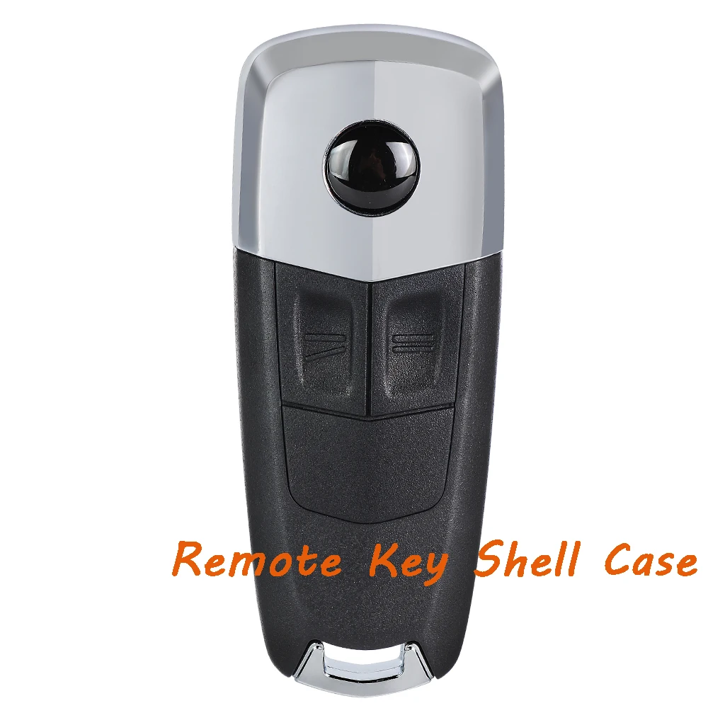 KEYECU สําหรับ Opel Astra GTC TT 2 ประตู Roadster Zafira 2 ปุ่ม REMOTE Key SHELL Case FOB ไม่มีโลโก้