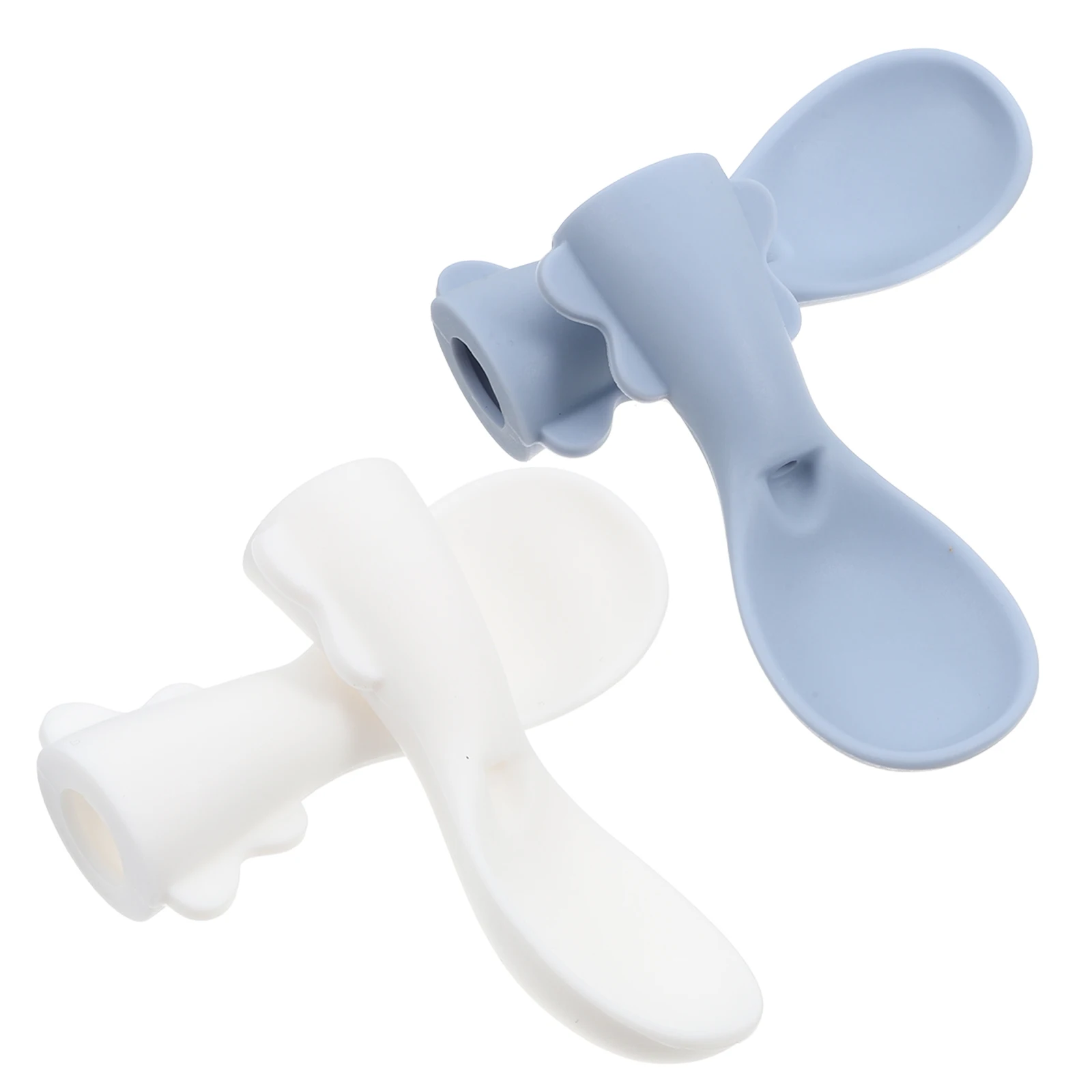 

4 Pcs Baby Bag Spoon Set Safe Silicone Food Pouch Freshness Feeding Supplies Toddler TrainingSpoons Baby Tableware