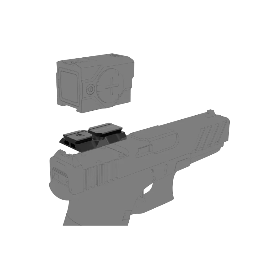 Vector Optics VOD Footprint Enclosed Red Dot Sight for Enclosed Red Dot Sight #45 Steel Hunting Optical Sight