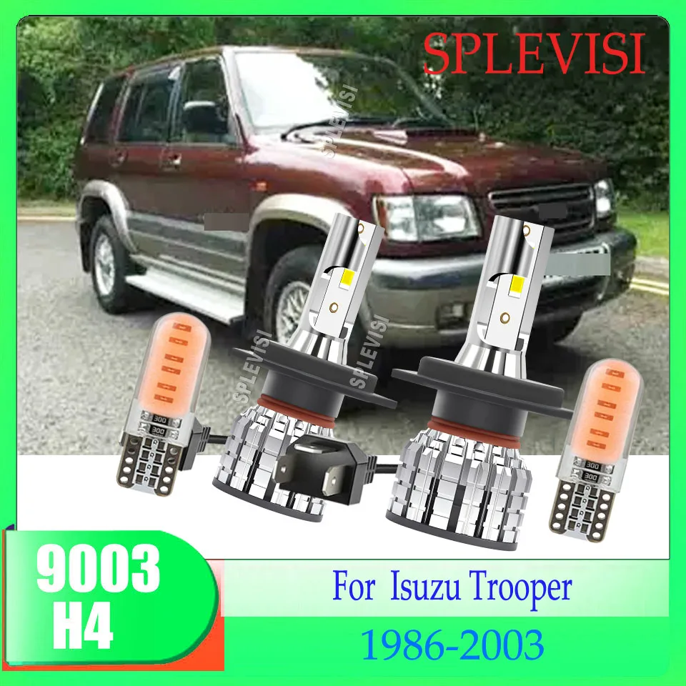 

H4 9003 LED Headlights Hi Low Beam 12000LM - W/ Excellent After-Sales Service For Isuzu Trooper 1986 1987 1988 1989 1990-2003